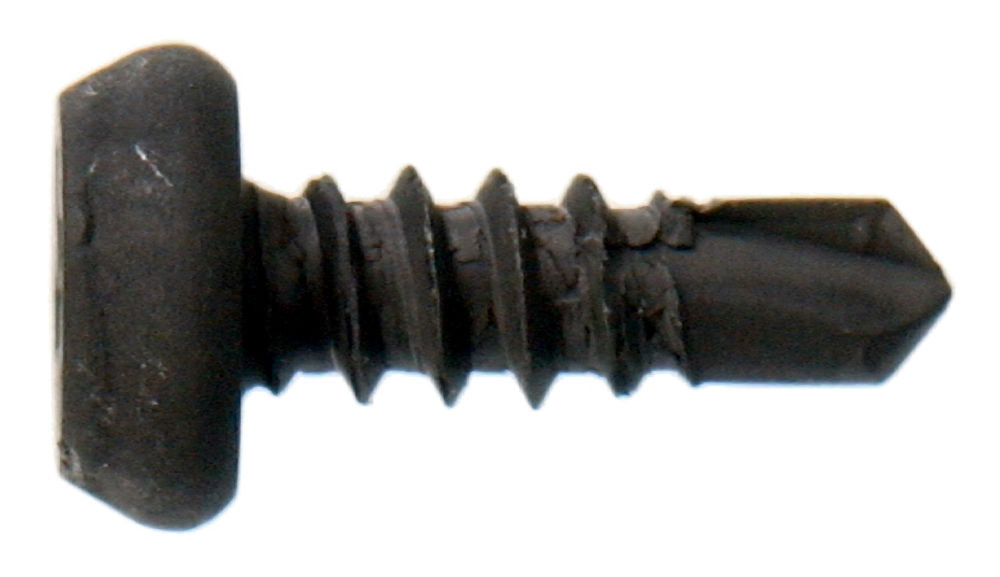 Hillman™ 47182 Self-Drilling Point Pan Head Framing Screws, Black, #7x7/16", Lb