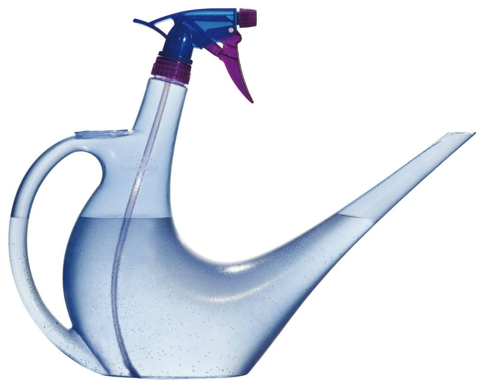 Scheurich 50446 Sprayman 2-In-1 Watering Can & Spray Bottle, Blue, 40 Oz