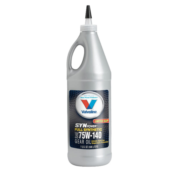 Valvoline® VV982 SynPower™ Full Synthetic Gear Oil, 75W-140, 1 Qt
