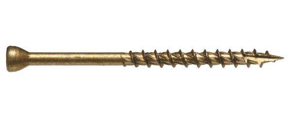 Hillman™ 48635 Star Drive Trim Screw, 2000-Hour Bronze Ceramic, 1-5/8" x 8, 5 Lb