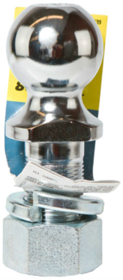 Reese Towpower® 7033930 Class V Hitch Ball, Chrome, Capacity 8,000 Lbs