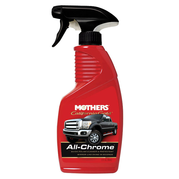 Mothers® 05222 California Gold® All-Chrome™ Polish Cleaner, 12 Oz