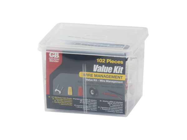 GB Electrical EVK-002 Electrical Value Kit, 102-Count