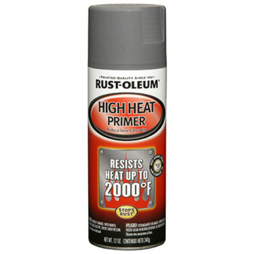 Rust-Oleum 249340 High Heat Primer Spray, 12 Oz