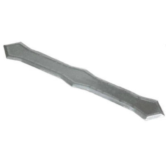 Amerimax 29029-WEST Galvanized Steel Downspout Band, Mill Finish