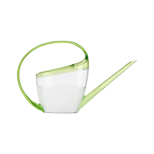 Scheurich 51833 Loop Watering Can, 47 Oz, Transparent/Green