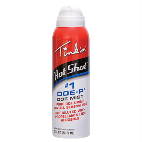 Tinks® W5312 Hot Shot® #1 Doe-P® Non-Estrous Lure Mist Spray, 3 Oz
