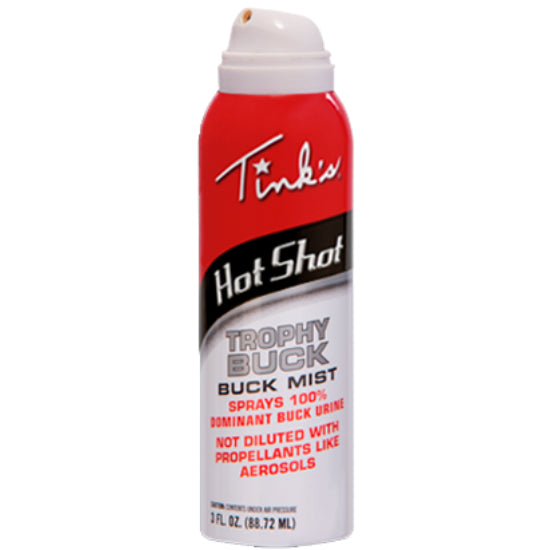 Tinks® W5314 Hot Shot® Trophy Buck Mist Attractant Spray w/ Hang Tag, 3 Oz