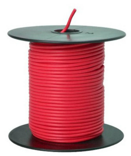Coleman Cable® 55667423 Automotive Primary Wire, Red, 18-Gauge, 100'