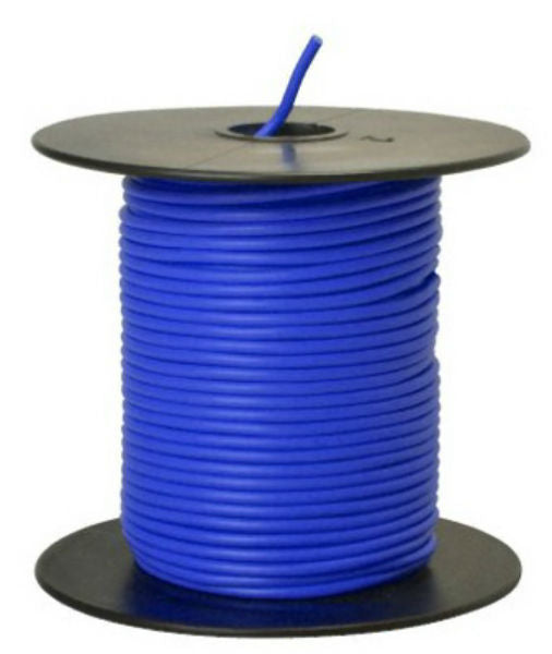 Coleman Cable® 55667623 Automotive Primary Wire, Blue, 18-Gauge, 100'