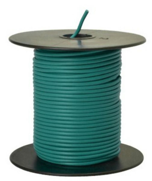 Coleman Cable® 55835023 Automotive Primary Wire, Green, 18-Gauge, 100'