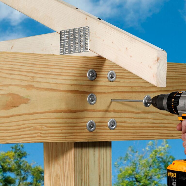 FastenMaster® FMTHR008-6 ThruLok™ Screw Bolt Fastening System, 8", 6-Count