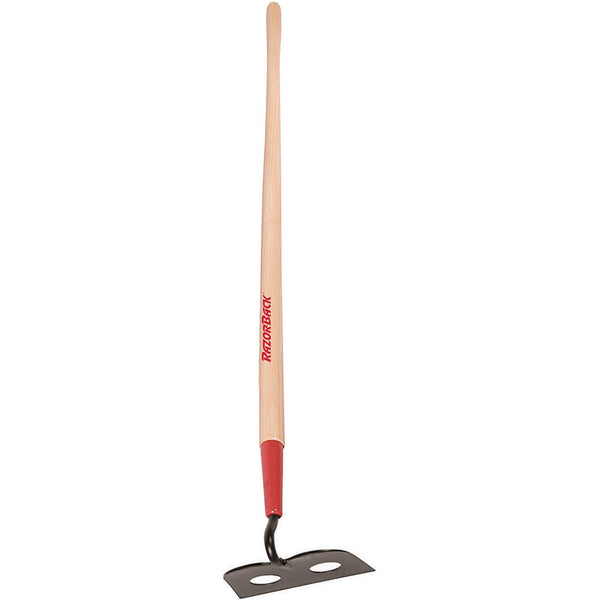 Razor-Back® 66123 Forged Mortar/Plaster Hoe with Wood Handle, 7" x 54"