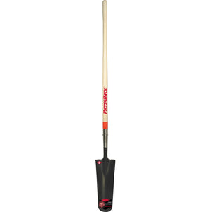 Razor-Back® 47117 Closed Drain Spade with Wood Handle, 16" Steel Blade