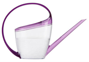 Scheurich 51832 Loop Watering Can, Transparent/Violet, 47 Oz