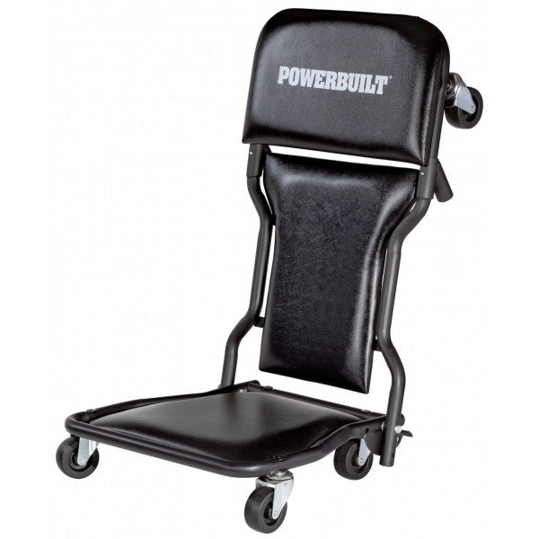 PowerBuilt® 620469 Triplex 3-in-1 Floor Creeper Seat Stool, 42"