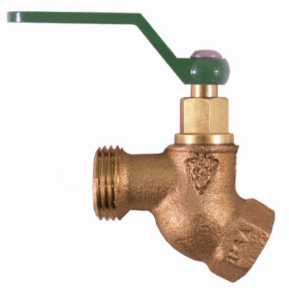Arrowhead® 353QTLF QuickTurn™ No-Kink Hose Bibb, 3/4" FIP x 3/4"