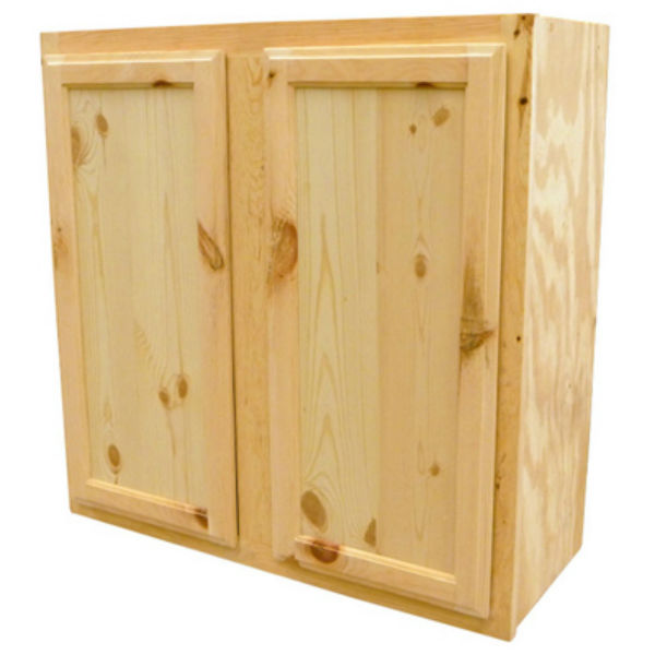 Kapal Kitchens W1530-PFP Unfinished Wall Assembled Cabinet, Pine, 15" x 30"
