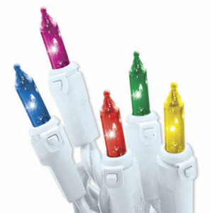Holiday Wonderland 48601-88A Christmas Multi String To String Light Set, 100 Light