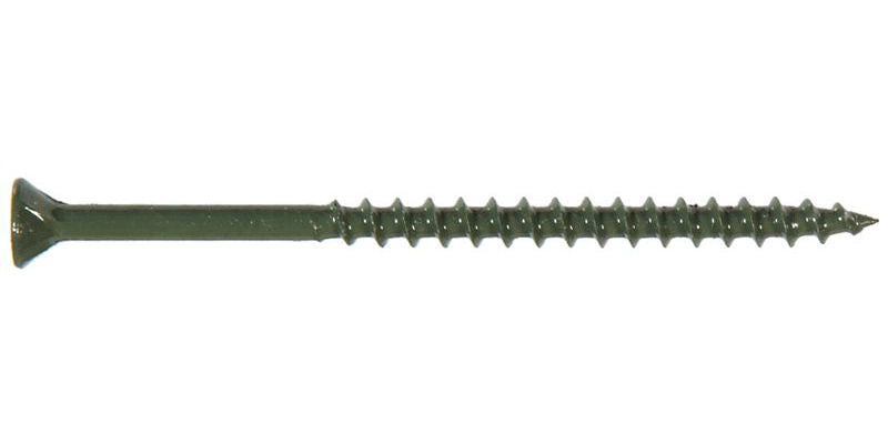 Hillman Fasteners™ 42585 Star Drive Deck Plus Screws, Green, #8 x 1-5/8", 75-Ct