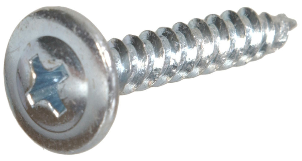 Hillman™ 47283 Truss Washer Head Self-Piercing Point Lath Screws, #8 x 1", Lb