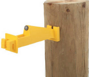Dare WOODEX-5WP-15 Wood Post Insulator Extender, Yellow, 15-Count