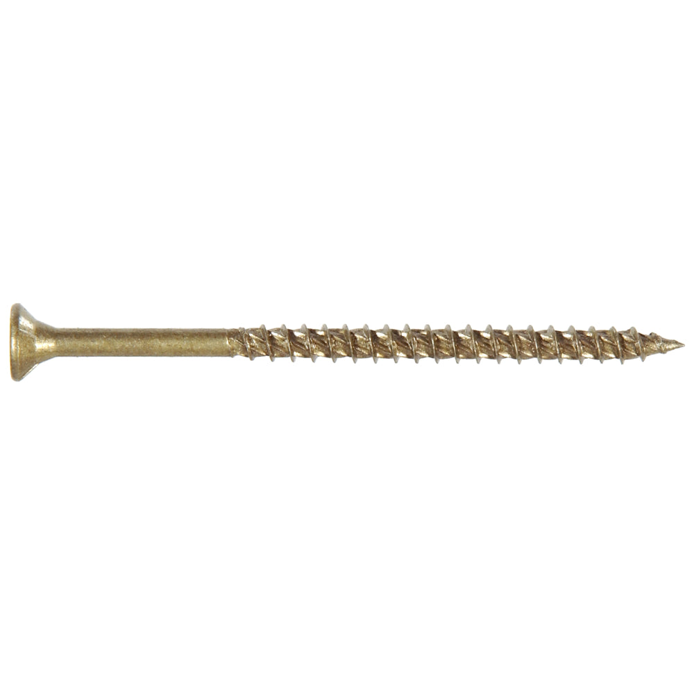 Hillman 42476 Power Pro Star Drive Bronze Ceramic Screws, 8" x 1-1/4", 75-Pack