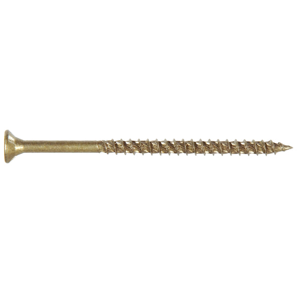 Hillman 42476 Power Pro Star Drive Bronze Ceramic Screws, 8" x 1-1/4", 75-Pack
