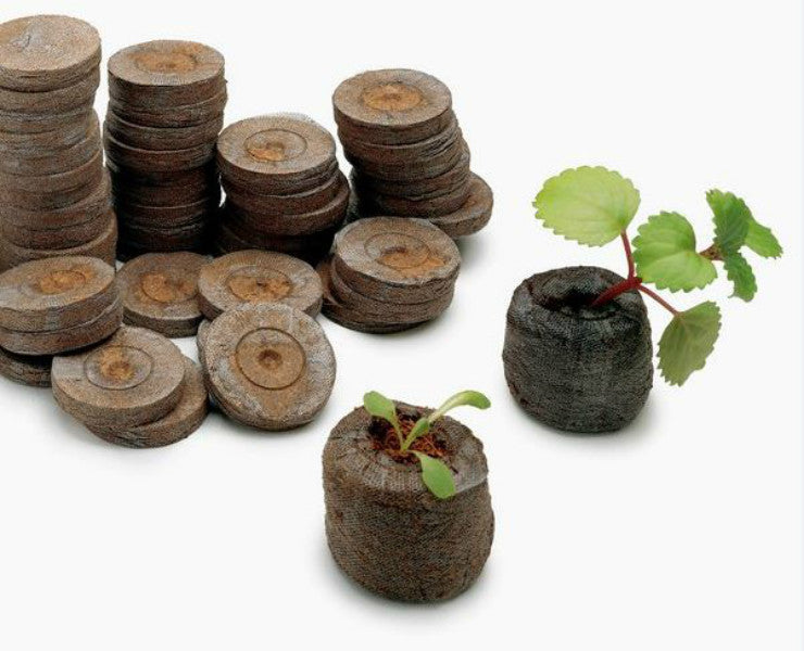 Jiffy® J4R100 Plant Seed Starter Peat Pellets, 42 mm, 100-Count