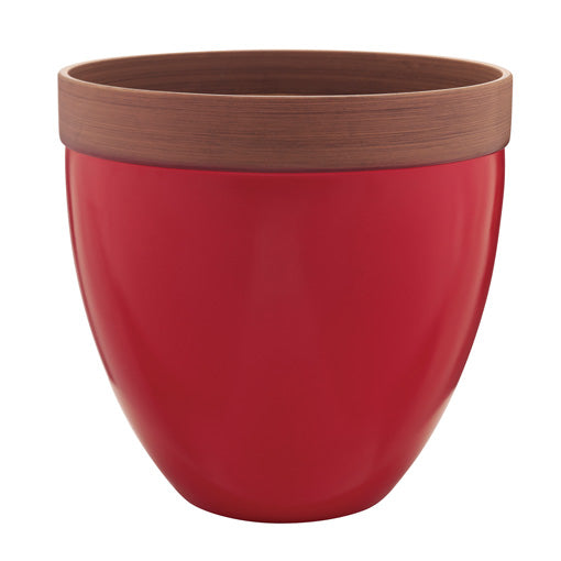 Southern Patio® HDR-019336 HDR® Devyn Planter, 14.5", Framboise