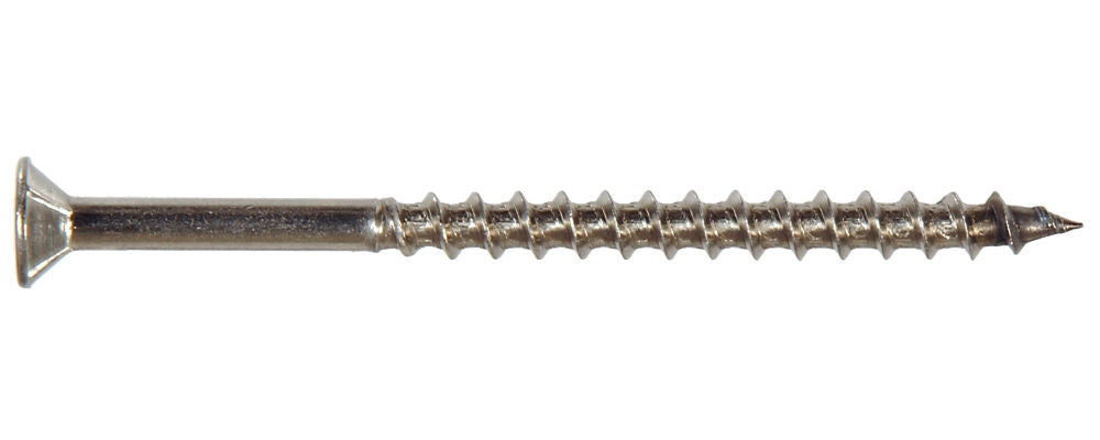 Hillman™ 42499 Square Drive Deck Screws, Stainless-Steel,  #10 x 3", 25-Count
