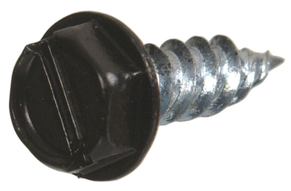 Hillman™ 47712 Gutter & Stovepipe Assembly/Repair Screws, Brown, 7 x 1-1/2", Lb