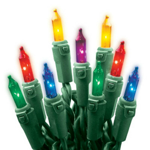 Holiday Wonderland® 48351-88A Christmas Mini 450-Light Set, Multi-Color, 104.2'