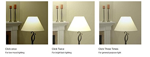 GE Lighting 92118 Medium Base 3-Way LED Bulb, Daylight 5000K, 4W/10W/16W