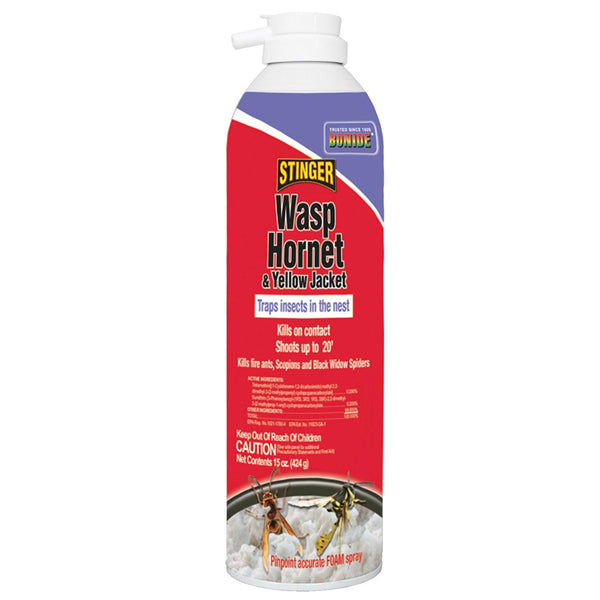 Bonide® 629 Stinger Wasp Hornet & Yellow Jacket Killer, Aerosol, 15 Oz