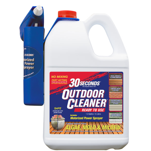 30 Seconds 1-3G30S-MPS Ready-To-Use Outdoor Cleaner, 1.3 Gallon