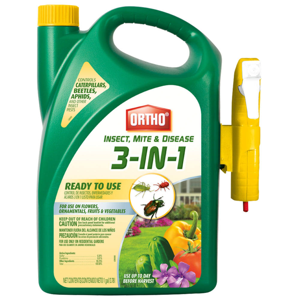 Ortho® 0332010 Ready To Use Insect Mite & Disease Control, 1 Gallon