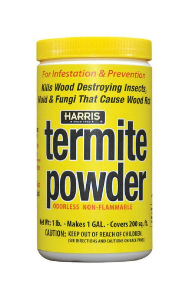 Harris TERM-16 Odorless & Non-Flammable Termite Killer Powder, 16 Oz