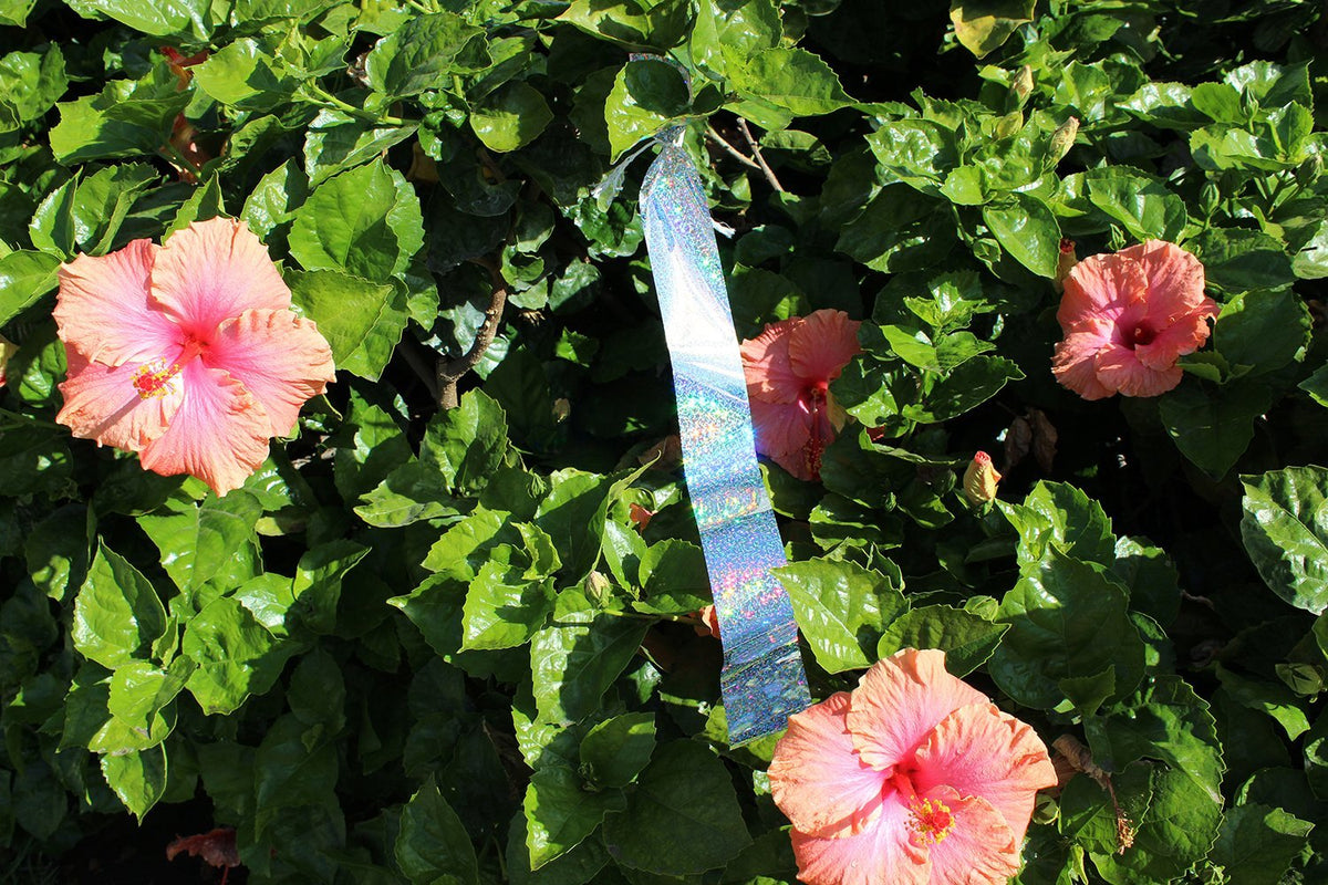 Bird-B-Gone® MMAFT-SIL Bird Deterrent Holographic Flash Tape, 2" x 150'