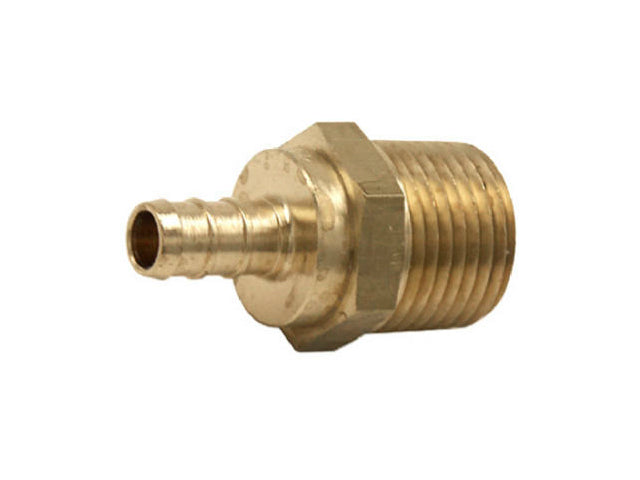SharkBite® UC118LFA Lead Free Thread Male Pex Adapter, 3/8" x 1/2" MNPT
