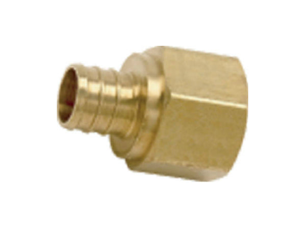 SharkBite® UC068LFA Lead Free Thread Pex Adapter, 1/2" x 3/4" FNPT