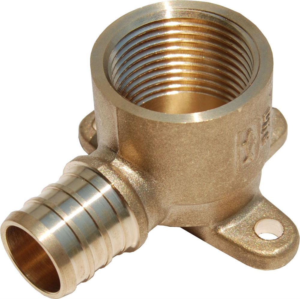 SharkBite® UC334LFA Lead Free PEX Barb Drop Ear Elbow, 1/2" x 1/2" FNPT