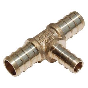 SharkBite® UC452LFA Lead Free PEX 3-Way Reducing Tee, 1/2" x 3/8" x 3/8"