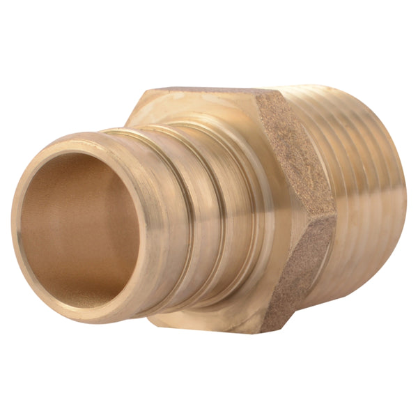 SharkBite® UC138LFA Lead Free Thread Male Adapter, 3/4" x 1/2" MNPT