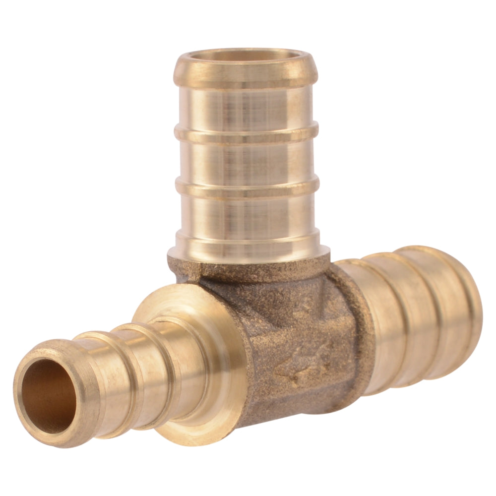 SharkBite® UC444LFA Lead Free PEX 3-Way Reducing Tee, 3/4" x 1/2" x 3/4"