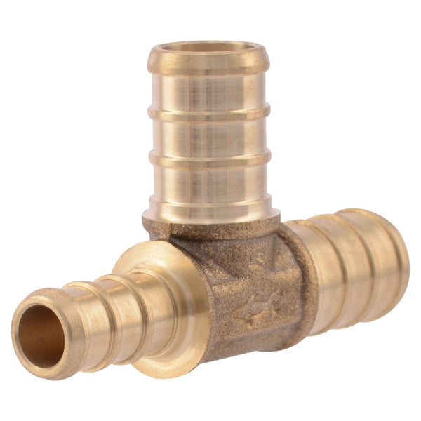 SharkBite® UC444LFA Lead Free PEX 3-Way Reducing Tee, 3/4" x 1/2" x 3/4"