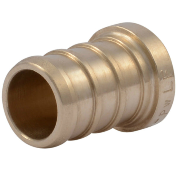 SharkBite® UC514LFA Lead Free Brass Barb PEX End Plug, 1/2"