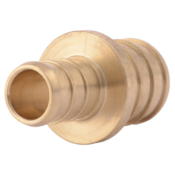SharkBite® UC058LFA Lead Free Brass PEX Barb Reducing Coupling, 3/4" x 1/2"