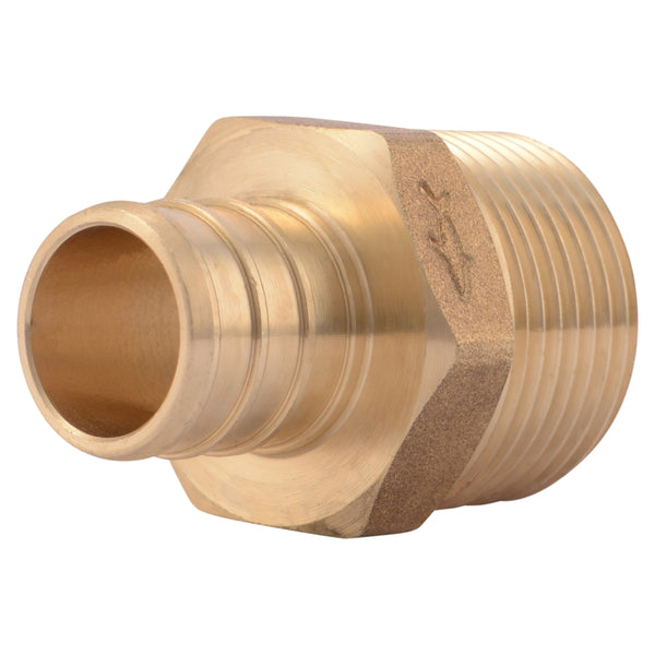 SharkBite® UC134LFA Lead Free Thread Male Adapter, 3/4" x 3/4" MNPT