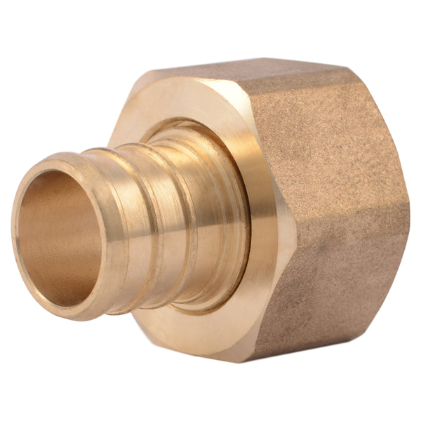 SharkBite® UC530LFA Swivel Female Faucet Adapter, 3/4" x 3/4" FNPT